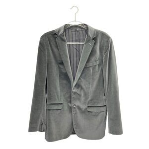 Dolce & Gabbana Gray Velvet Blazer Men’s Euro Size 50 = US 40 Sports Jacket Coat